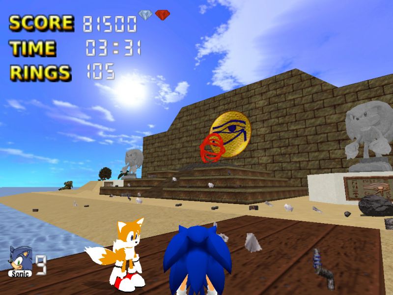 Sonic 3D in 2D  Sonic Fan Games HQ